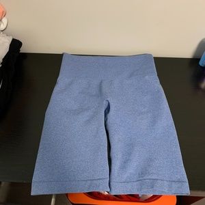 NVGTN sky blue biker short dupe